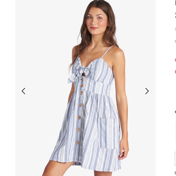 NWT Roxy Under the Cali Sun Dress - Picture 5 of 9